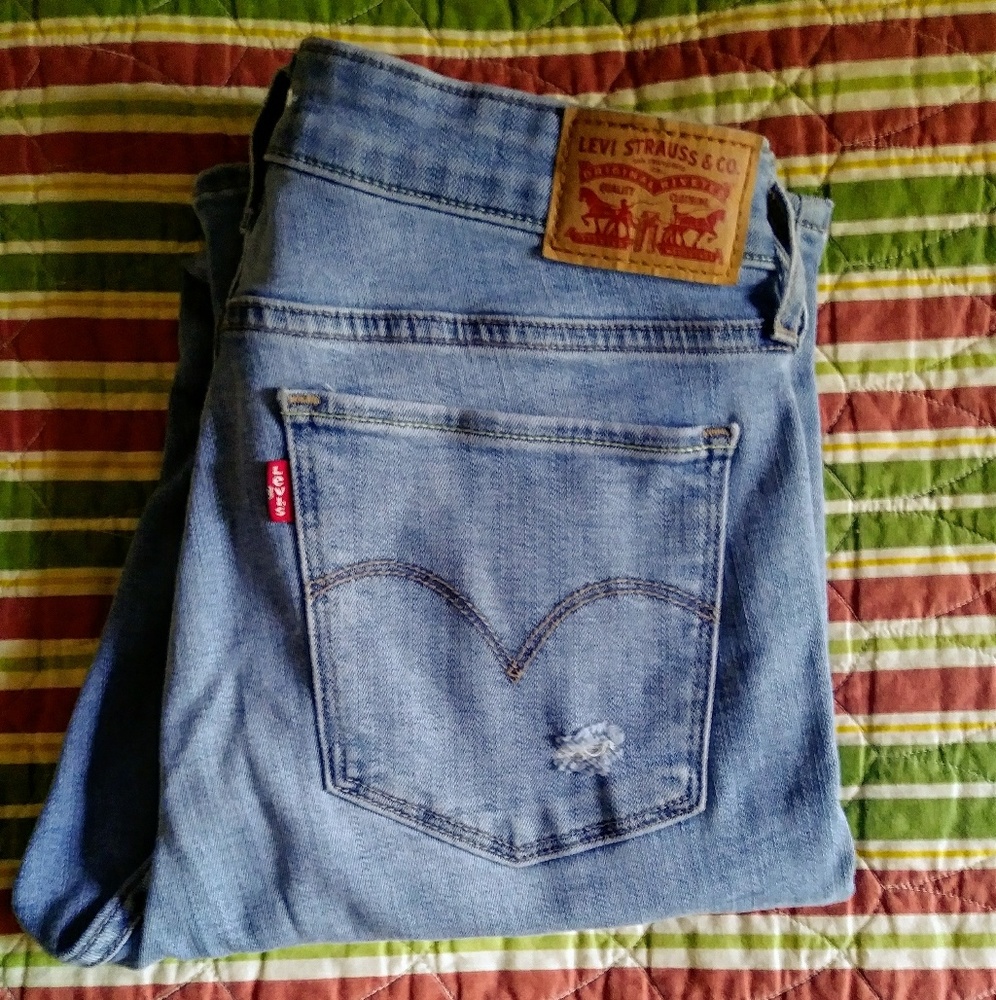 Levis 711 skinny jeans
